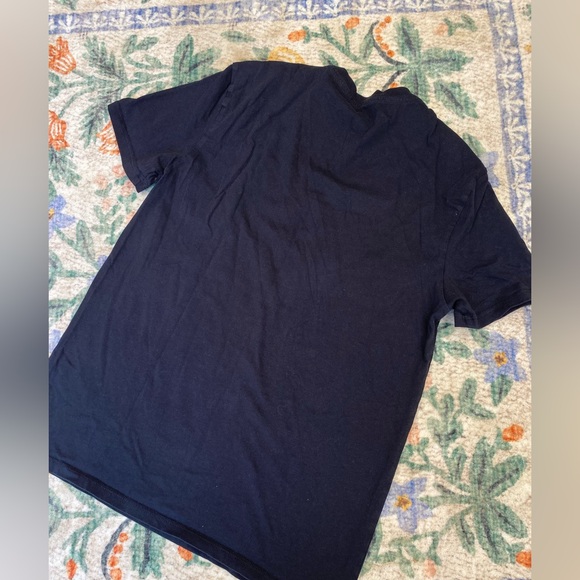 Everlane Uniform The Organic Cotton Crew tee T Shirt Top Black XS - Picture 3 of 3